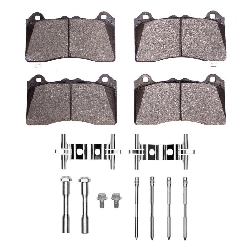 Ford Focus Brake Pads - Front - R1 Concepts - Semi-Metallic - `16-`18